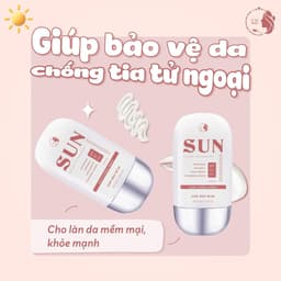 Thumbnail Kem Chống Nắng Sun Cream TM Pharma Nâng Tone Da,Không Bết Dính,Công Nghệ Titanium + TẶNG Kem Body Nước Hoa 4