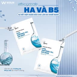 Thumbnail Combo 10 Mặt Nạ Siêu Tinh Chất Cấp Ẩm DR WonJin Ampoule Edition Hyal Panthenol Fill Air [B2] 3