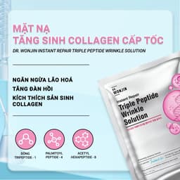 Thumbnail Combo 10 Mặt Nạ Tăng Sinh Collagen Cấp Tốc Dr.WonJin Instant Repair Triple Peptide Wrinkle 3