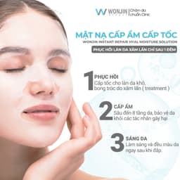 Thumbnail Combo 10 Mặt Nạ Cấp Ẩm Cấp Tốc Dr.WonJin Instant Repair Hyal Moisture Solution Mask 30g[B3] 2
