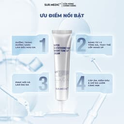 Thumbnail Kem Dưỡng Nâng Tông Trắng Da SUR.MEDIC Super Glutathione 100 Bright Tone Up Cream 40ml 1