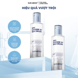 Thumbnail Nước Thần Dưỡng Trắng Dạng Sữa SUR.MEDIC Super Glutathione Bright Emulsion 120ml 1