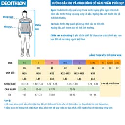Thumbnail Quần short chạy bộ nam DECATHLON Kiprun Run 100 xám sẫm mã 8817445 4