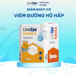 Thumbnail Combo 1 Bình xịt LiveSpo Navax chuyên dụng 20ml và 1 LiveSpo Navax sơ sinh và trẻ em 10 ống 1