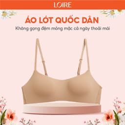 Thumbnail Áo Lót Không Gọng Đệm Mỏng Thoải Mái Loirechic BRDE144 1