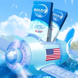 Thumbnail Lens trong suốt cho nam BOLDAX công nghệ USA 4