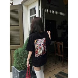 Thumbnail Áo thun FIDE Hello Kitty phông unisex form rộng local brand nam nữ cổ tròn oversize - AT161 4