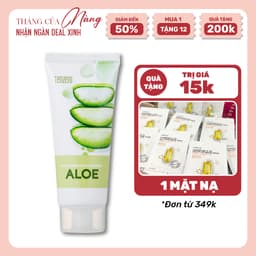 Thumbnail Sữa rửa mặt Nha Đam Tạo Bọt Mềm Mịn Làm Sạch Sâu, Dưỡng ẩm, Ngừa Mụn Tenzero Balancing Foam Cleanser Aloe 100ml 1