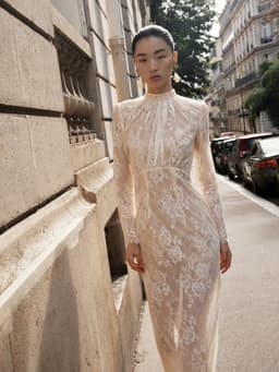 Thumbnail Đầm ren dài tay Florence Dress HUONG BOUTIQUE HBV1321 1