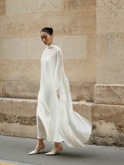 Thumbnail Đầm lụa Mary Rose Dress HUONG BOUTIQUE HBV1318 4