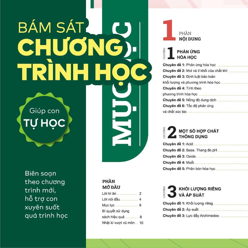 Ảnh Sách - Đột phá tư duy Khoa học tự nhiên 8 - Giúp con tự học ngay tại nhà 2