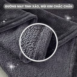 Thumbnail Chăn Lông Cừu Siêu Mềm Mịn Ấm Áp Cao Cấp Không Rụng Lông Mền Ngủ Văn Phòng Dùng được Mùa Hè Và Đông 1m6x2m/1m8x2m 4