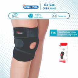 Thumbnail Bó Gối Đai Dán Có Nẹp Neoprene - Compact UM F16 [United Medicare] [1 Cái]. Tiêu Chuẩn Châu Âu 1