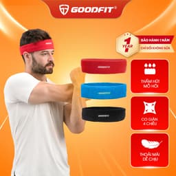 Thumbnail Băng đô thể thao ,rửa mặt, cài tóc GoodFit chất vải cotton mềm mại, thấm hút mồ hôi GF802SB 1