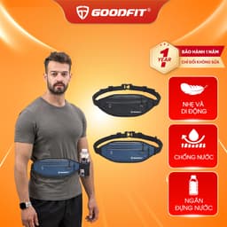 Thumbnail Túi chạy bộ đeo hông, đeo bụng, đeo chéo thể thao chạy bộ có ngăn đựng nước GoodFit GF112RB 1