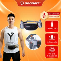 Thumbnail Túi chạy bộ có 2 ngăn đựng nước chính hãng GoodFit GF109RB 1