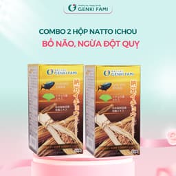 Thumbnail Combo Bổ Não, Bổ Mắt, Bổ Gan, Fucoidan Okinawa Tăng Cường Sức Khỏe, Đề Kháng, Miễn Dịch, Genki Fami Nhật Bản 2