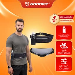Thumbnail Đai chạy bộ, túi đeo hông chạy bộ đựng điện thoại chống nước GoodFit GF108RB 1