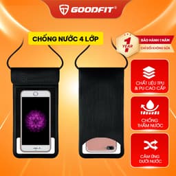 Thumbnail Túi chống nước điện thoại đi biển 4 lớp, đạt chuẩn chất lượng GoodFit GF202WP 1