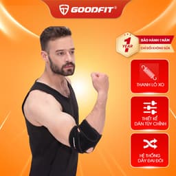 Thumbnail Băng khuỷu tay GoodFit GF401E dạng dán, thoáng khí thoát mồ hôi nhanh 1