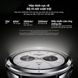 Thumbnail Đồng Hồ Thông Minh Xiaomi Watch S4 - Hàng Chính Hãng, Bản Quốc Tế Tiếng Việt 3