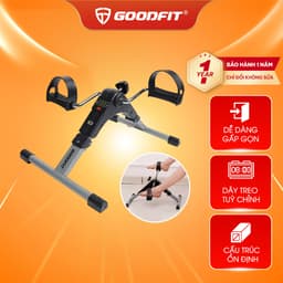 Thumbnail Xe đạp thể thao gấp gọn mini GoodFit tùy chỉnh độ nặng, tập luyện thể dục tại nhà GF002MB 1