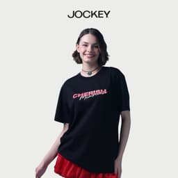 Thumbnail Áo T - Shirt Jockey Unisex Nam Nữ in họa tiết - J4103 4