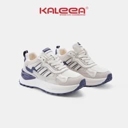 Thumbnail Kaleea - Giày Thể Thao Nam/Nữ Sneaker Đế Mềm Cao 5cm Lưới Khí Dệt Kim Phối Da Đi Thoáng - T92 2