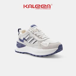 Thumbnail Kaleea - Giày Thể Thao Nam/Nữ Sneaker Đế Mềm Cao 5cm Lưới Khí Dệt Kim Phối Da Đi Thoáng - T92 4