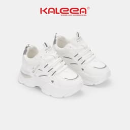 Thumbnail Kaleea - Giày Thể Thao Nữ  Độn Đế Hack Dáng Chất Da Mềm Đế Cao 8cm - T111 2