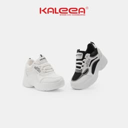 Thumbnail Kaleea - Giày Thể Thao Nữ Độn Đế Cao 6p Sneaker Tôn Dáng Đi Nhẹ, Êm, Mềm - T60 [LẤY TĂNG SIZE] 2
