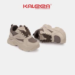 Thumbnail Kaleea - Giày Thể Thao Nữ Độn Đế Cao 8p, Chất Da Mềm Đi Hack Dáng - T127 3