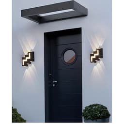 Thumbnail Đèn hắt MONSKY POXAN nhôm đúc sơn tĩnh điện chống nước - dùng bóng LED ánh sáng vàng cao cấp 1