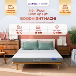 Thumbnail Nệm Foam Vua Nệm Goodnight Hachi 15cm, Đệm Foam Massage Toàn Thân Nâng Đỡ Cơ Thể 2