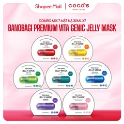 Thumbnail Combo MIX 7 Mặt Nạ Bổ Sung Vitamin thần thánh Victa Genic BANOBAGI (30ml x 7) 1