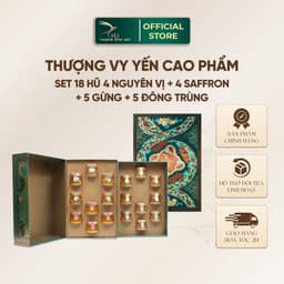 Thumbnail Set Quà Cao Phẩm 18 Hũ Yến Sào Chưng Sẵn 65G CiCi Thượng Đỉnh Yến Yên Tươi Nguyên Chất Yến Sào Khánh Hòa Sợi Thật 100% 2