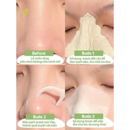 Thumbnail [SP Live] Some By Mi Mặt nạ đất sét trà xanh Super Matcha Pore Clean Clay Mask 100g hỗ trợ làm sạch mụn đầu đen 3