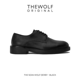 Thumbnail Giày Tây Nam Nữ THEWOLF SEAN DERBY - Black 1