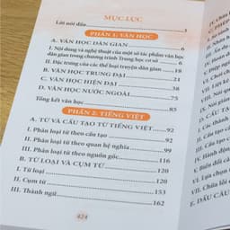 Thumbnail Sách: Sổ Tay Kiến Thức Toán + Vật Lý + Hóa Học + Tiếng Anh + Ngữ Văn Trung Học Cơ Sở 4