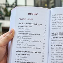 Thumbnail Sách: Sổ Tay Kiến Thức Toán + Vật Lý + Hóa Học + Tiếng Anh + Ngữ Văn Trung Học Phổ Thông 4