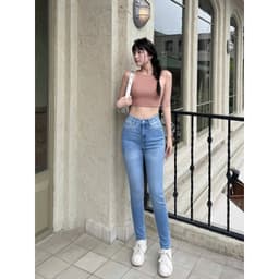 Thumbnail TTTHAO - Quần jeans nữ skinny dài 92-94cm tôn dáng chất vải VNXK cotton co giãn cao cấp S69 1