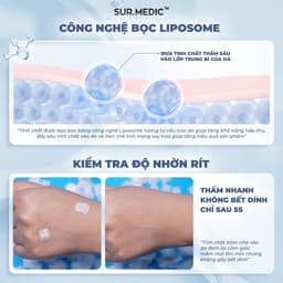 Thumbnail Bộ Đôi Hỗ Trợ Dưỡng Trắng Và Chống Lão Hoá Kem Mắt + Huyết Thanh SUR.MEDIC 67ml 2