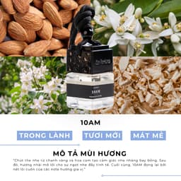 Thumbnail Tinh dầu nước hoa dạng treo CODEDECO giữ hương 30 - 45 ngày, dùng cho tủ quần áo, phòng ngủ, nhà vệ sinh, treo xe ô tô 4