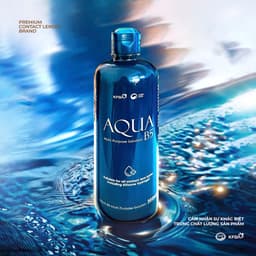 Thumbnail COMBO Nước Ngâm Lens 360ml + Nhỏ Mắt Lens 15ml thương hiệu Aqua B5 (Nước ngâm & nhỏ mắt dành riêng cho kính áp tròng) 1
