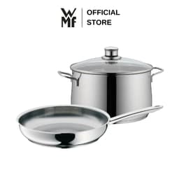 Thumbnail Nồi Chảo Thép WMF Diadem, Nồi 20cm, Chảo 24cm, Đáy Từ 3 Lớp, Sử Dụng Mọi Loại Bếp 1