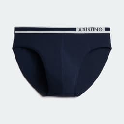 Thumbnail Quần lót nam ARISTINO dáng briefs khỏe khắn, cạp chun dệt logo lệch nam tính, cotton kháng khuẩn - ABF1603 4