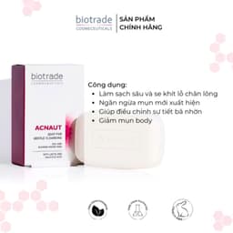 Thumbnail Xà Phòng Biotrade Acnaut - Hỗ Trợ Giảm Mụn Lưng, Kiểm Soát Dầu & Giảm Tình Trạng Lỗ Chân Lông 100g 4