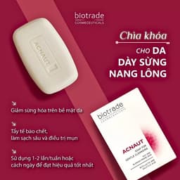 Thumbnail Xà Phòng Biotrade Acnaut - Hỗ Trợ Giảm Mụn Lưng, Kiểm Soát Dầu & Giảm Tình Trạng Lỗ Chân Lông 100g 1