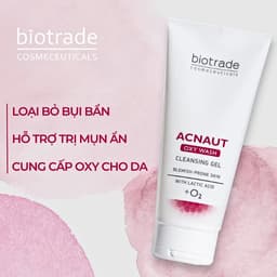 Thumbnail Sữa Rửa Mặt Dạng Gel Biotrade Acnaut Oxy Wash - Kiểm Soát Nhờn, Hỗ Trợ Giảm Mụn, Dịu Nhẹ Cho Da 1