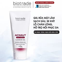 Thumbnail Sữa Rửa Mặt Dạng Gel Biotrade Acnaut Oxy Wash - Kiểm Soát Nhờn, Hỗ Trợ Giảm Mụn, Dịu Nhẹ Cho Da 4